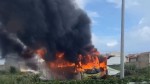 URGENTE - Em novo ataque, ônibus são incendiados em Areia Branca