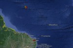Quatro tremores sÃ£o registrados no Oceano a 1.490 quilÃ´metros de Natal