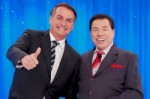 Com Bolsonaro, Silvio Santos bate audiÃªncia do FantÃ¡stico da Globo
