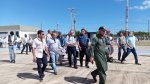 Bolsonaro chega ao Aeroporto de Mossoró por volta das 15h30 do dia 09
