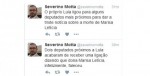 Lula teria telefonado para amigos informando sobre a morte de Marisa LetÃ­cia