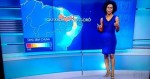 Garota do tempo do Jornal Nacional destaca chuvas para a regiÃ£o de MossorÃ³ nas prÃ³ximas horas