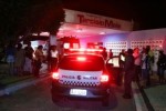 Bandidos armados realizam arrastÃ£o dentro do Hospital Regional TarcÃ­sio Maia em MossorÃ³