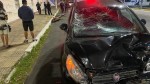 Acidente envolvendo carro e moto deixa uma pessoa morta no Centro de Mossoró
