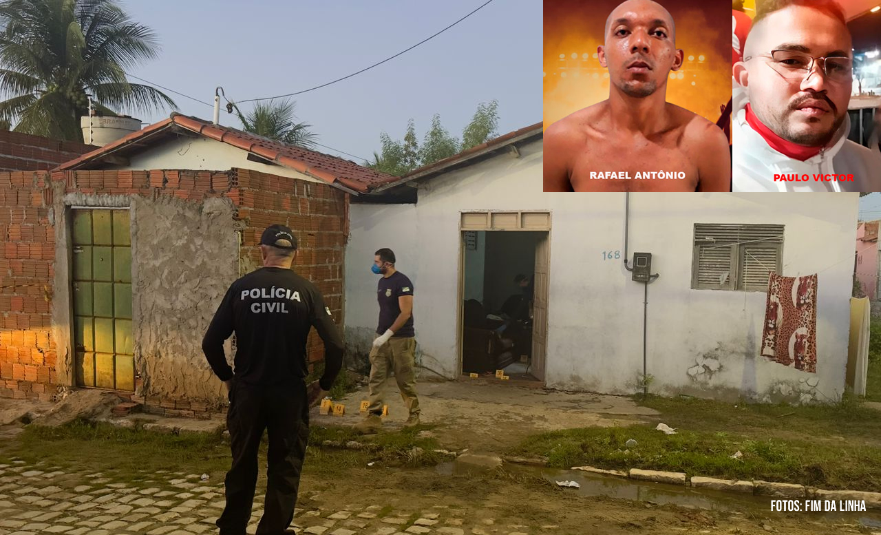 Duplo homicídio em Mossoró: criminosos invadem casa e executam vítimas com tiros de fuzil 5.56