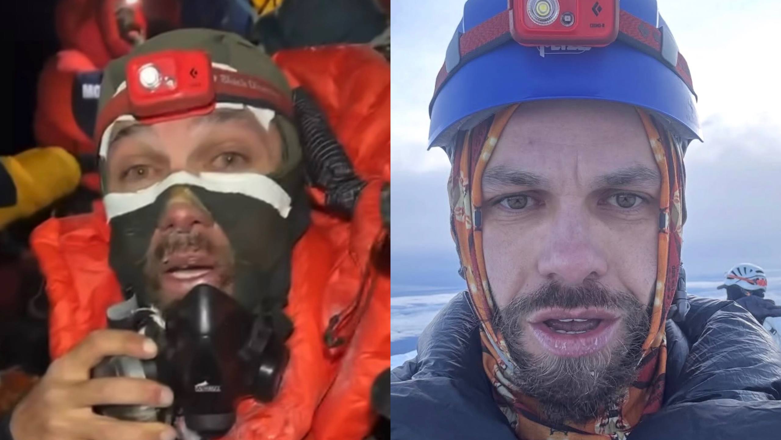 Veja primeiras imagens do médico mossoroense Diego Ariel no topo do Monte Everest