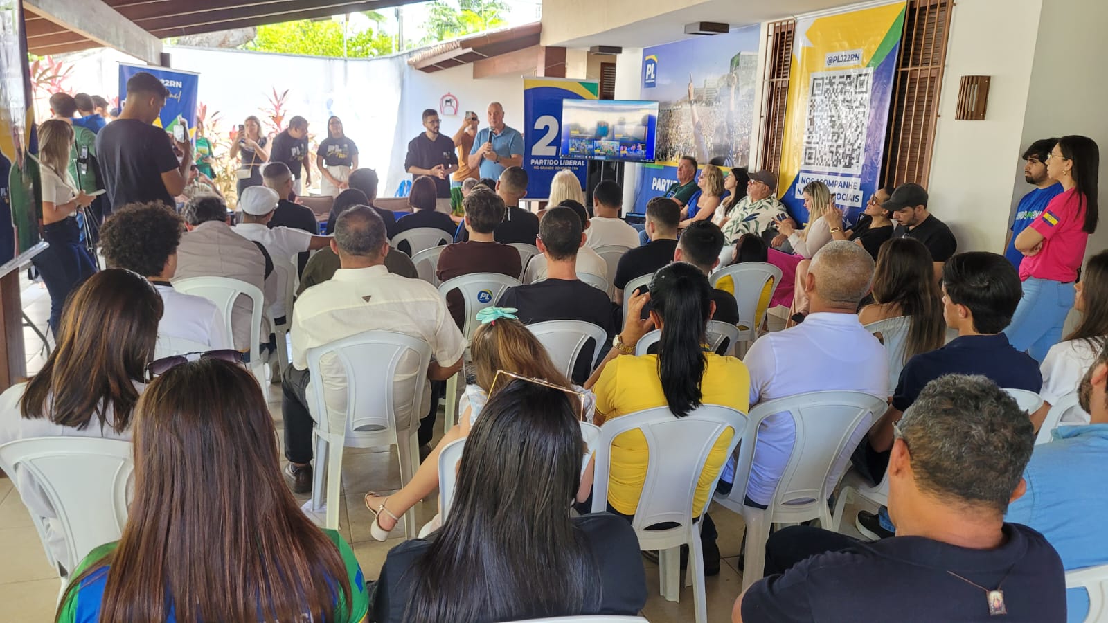 Em ato do PL Jovem, Coronel Hélio destaca importância da juventude nas eleições para "construir o futuro do Brasil"