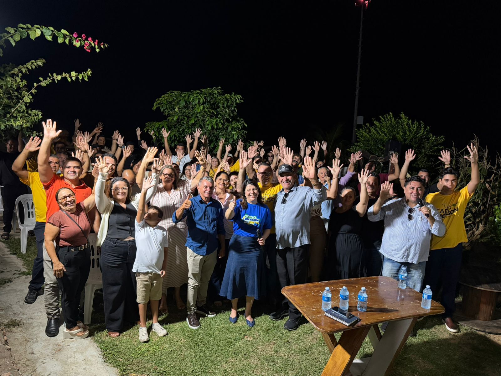 Deputada Carla Dickson reúne lideranças políticas da região do Trairí