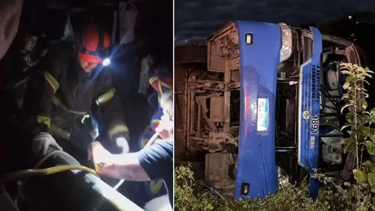 Acidente com ônibus de equipe de basquete deixa sete mortos e 30 feridos no Ceará