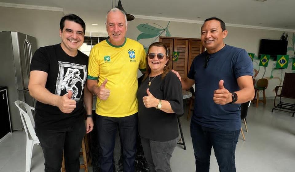 Coronel Hélio recebe apoio de 4 vereadores e dos ex-prefeitos de Apodi, Gorete e Alan Silveira