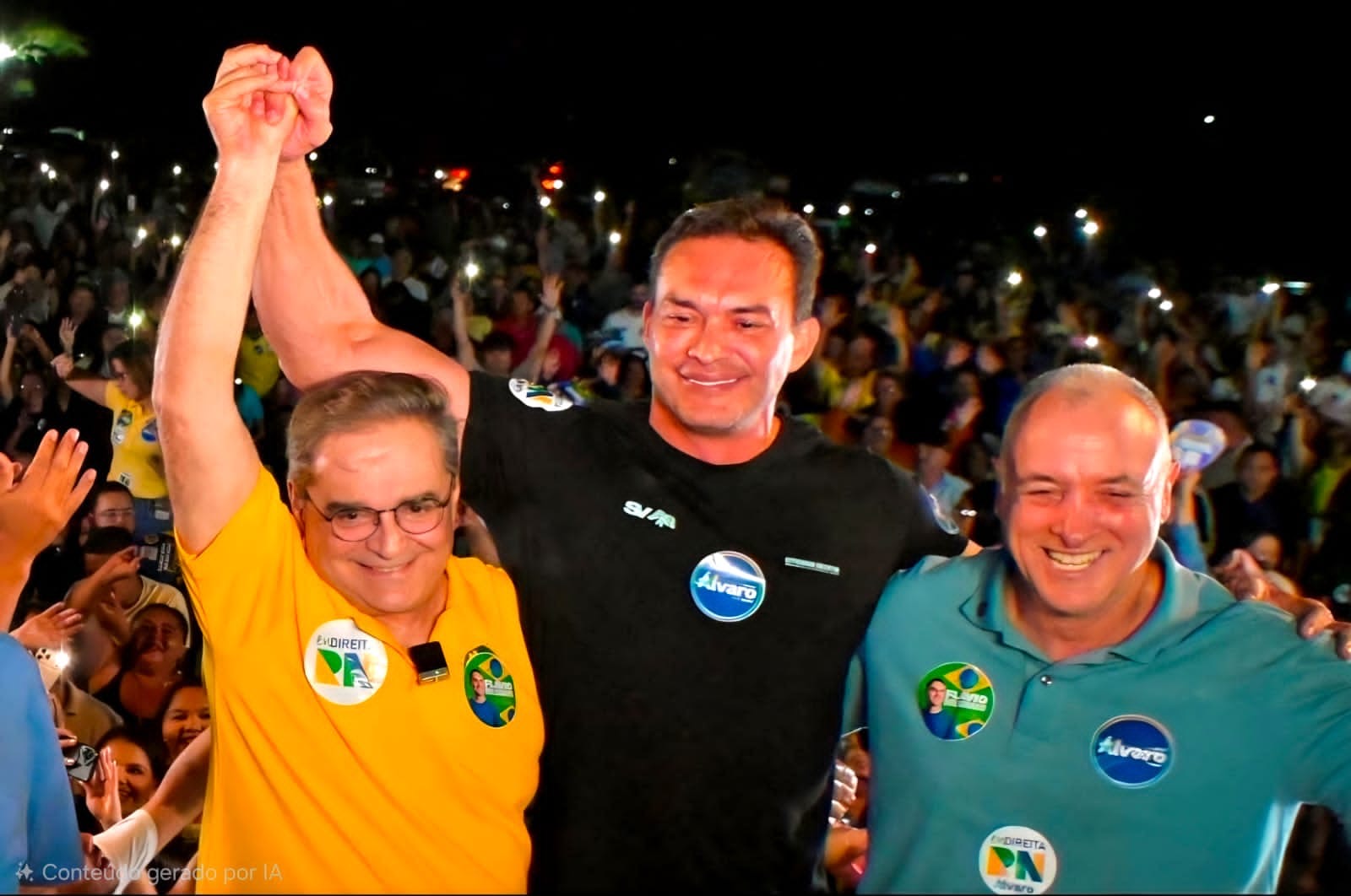 Styvenson destaca parceria com Coronel Hélio e Álvaro e afirma: "Esse time tem as soluções para o RN"
