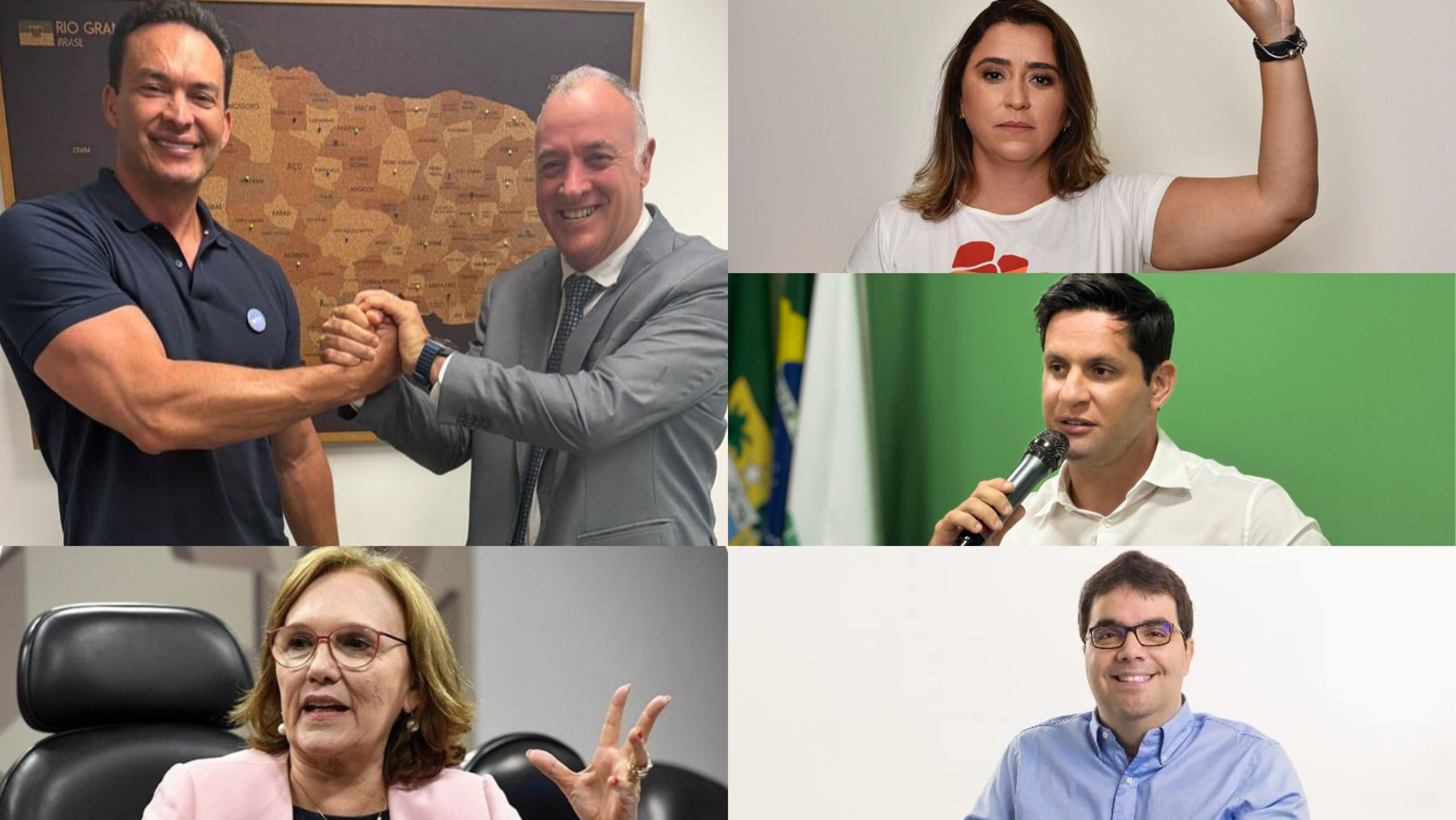 Quatro pré-candidatos de esquerda contra dois de direita na disputa pelo Senado