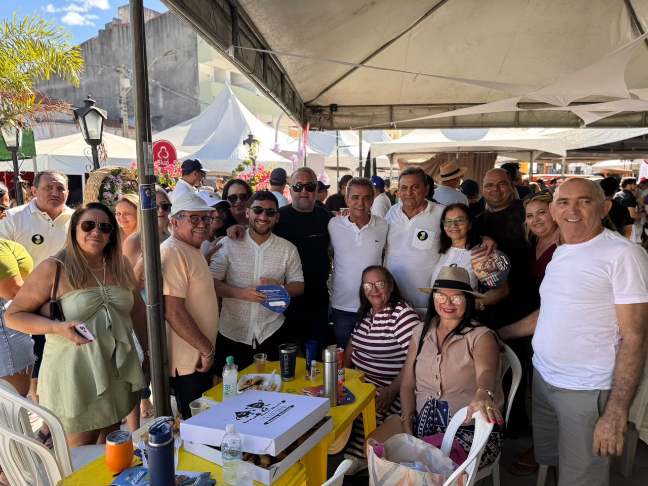 Jorge do Rosário prestigia Feirinha de Sant'Ana e recebe apoio de lideranças em Caicó