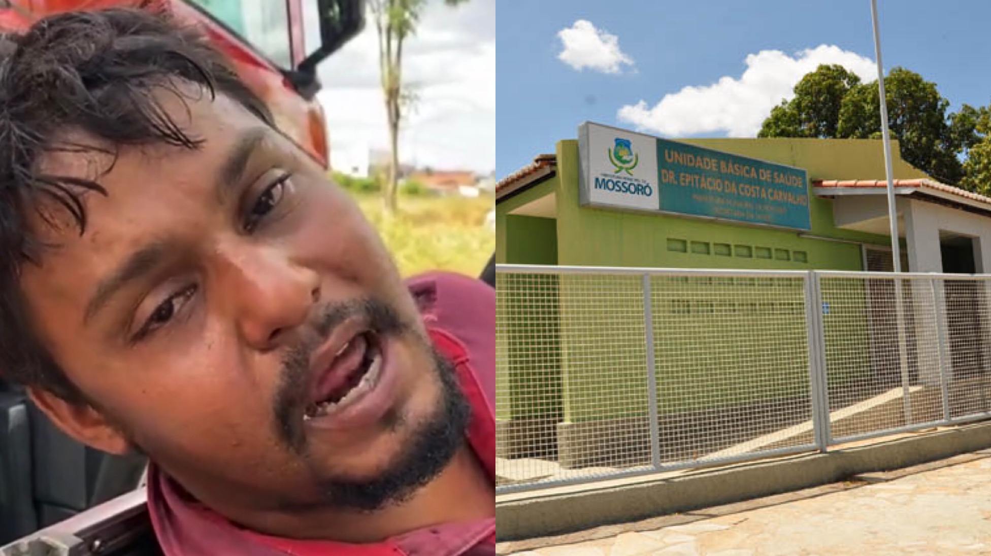 Homem é preso após tentar incendiar UBS no bairro Pintos, em Mossoró