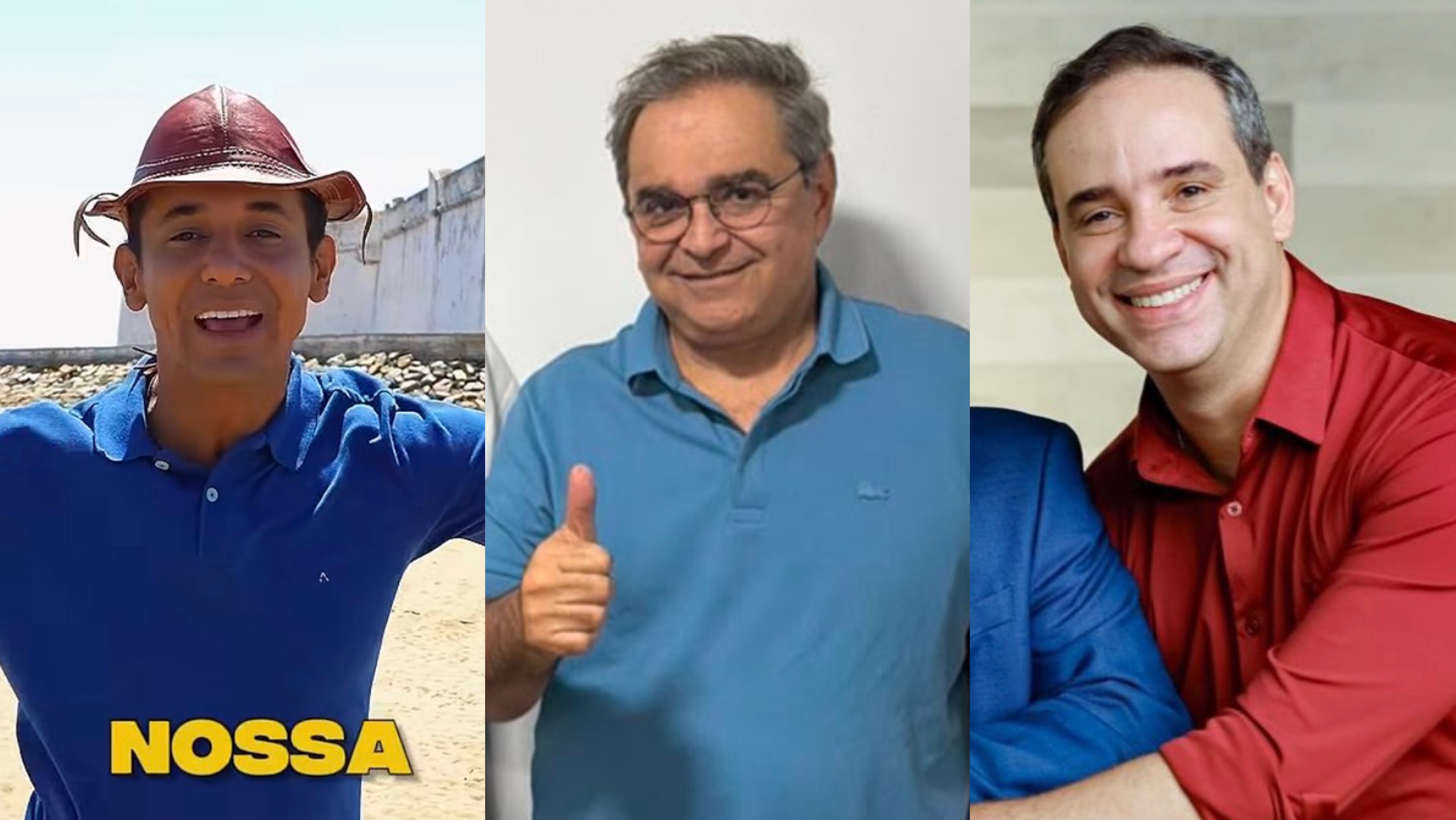 Três principais candidatos ao Governo do RN escolhem Natal para largada da campanha neste domingo
