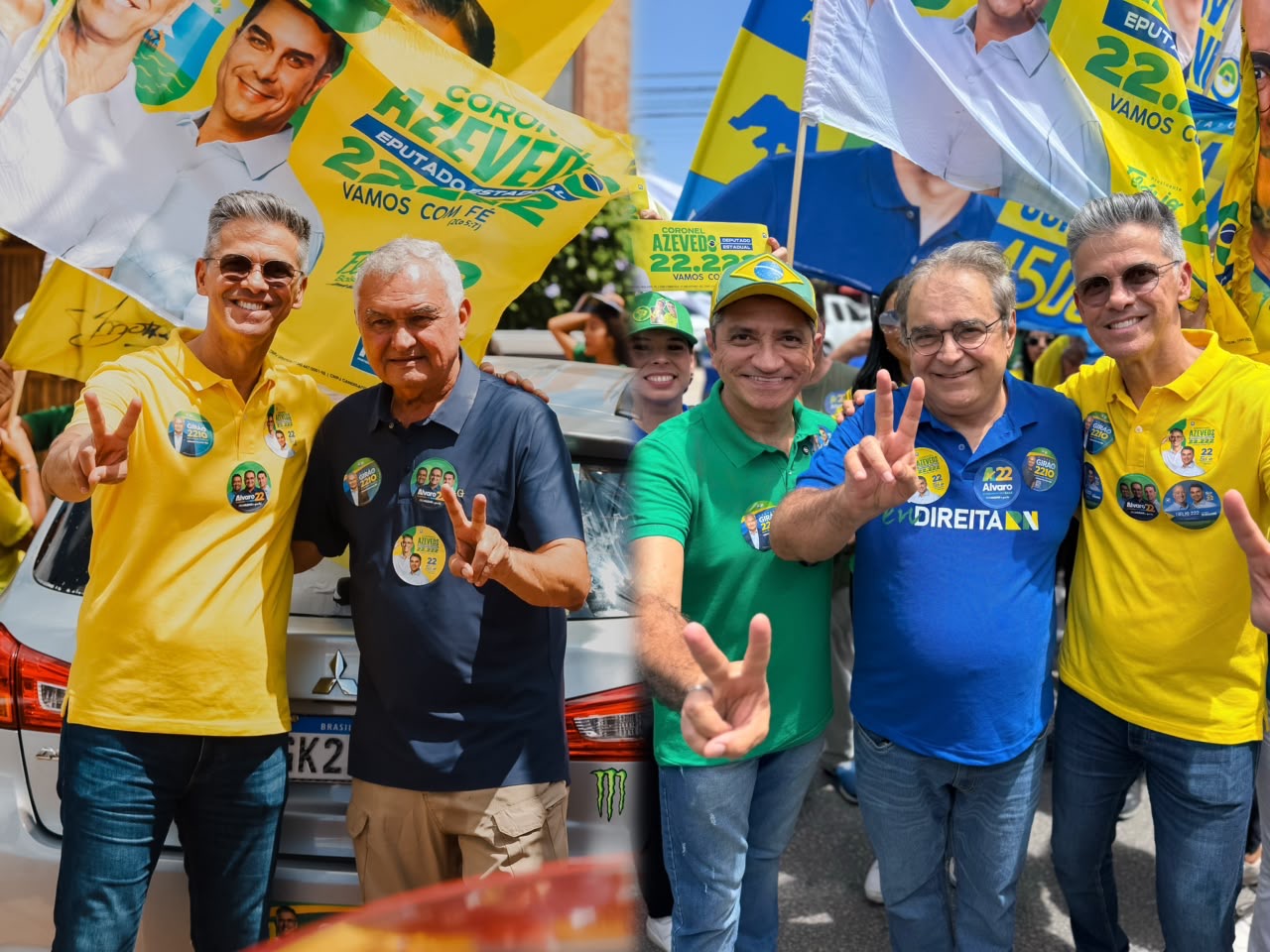 PL faz grande adesivaço em Parnamirim neste sábado