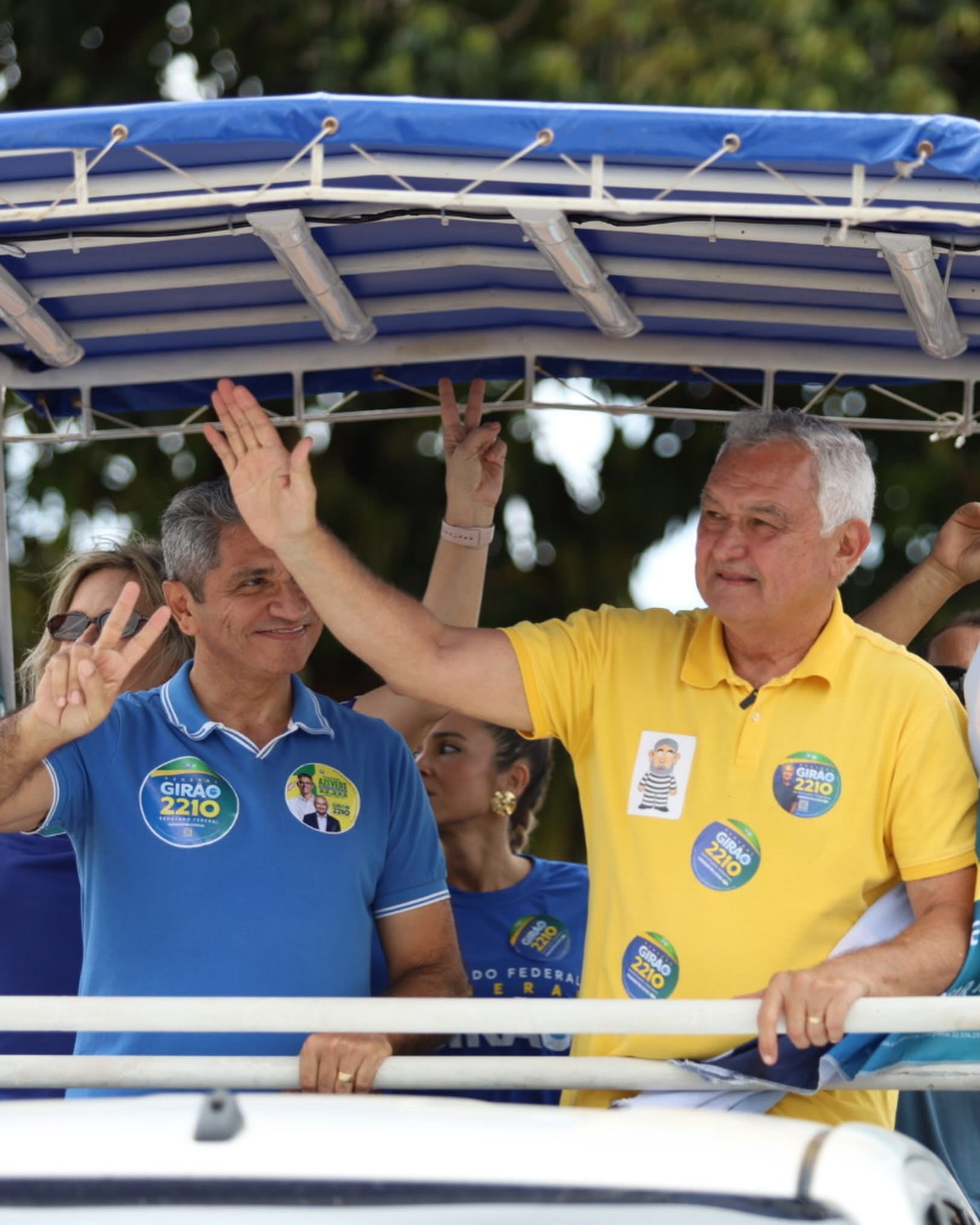 Carreata de General Girão toma as ruas da Zona Norte e demonstra força da candidatura em Natal
