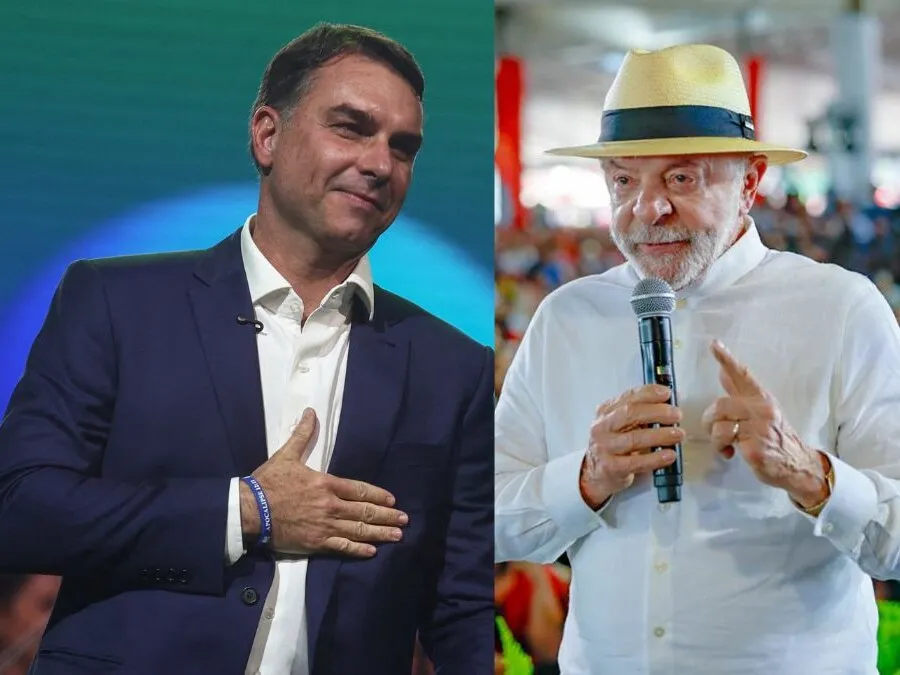 PoderData/Aya: Flávio tem 45% contra 44% de Lula no 2º turno