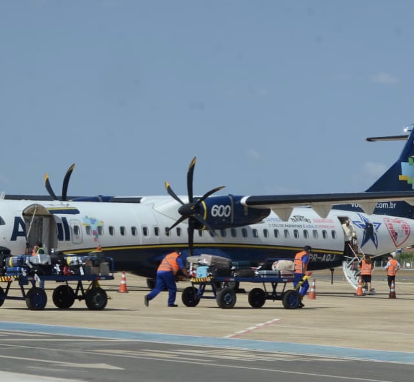Aeroporto de Mossoró retoma voos comerciais da Azul após quase 20 meses