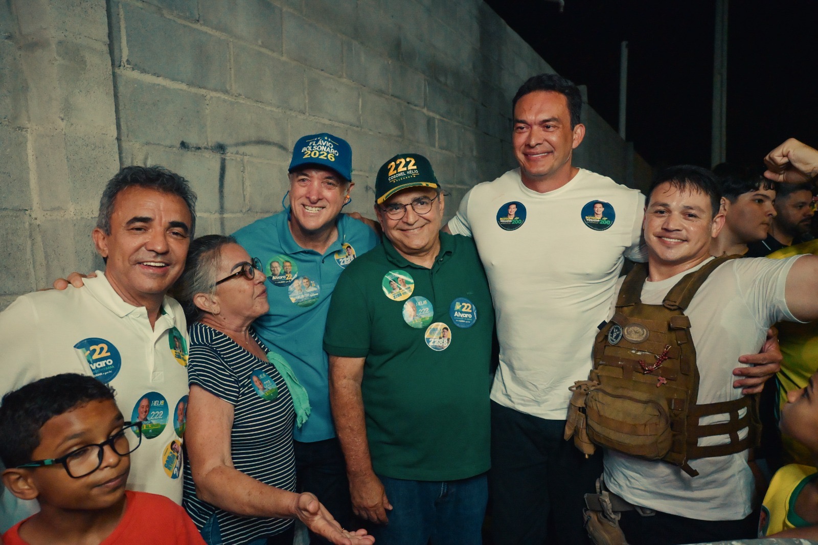 Álvaro, Hélio e Styvenson participam da motociata dos “Elementos” de Jorge e Cabo Deyvison em Mossoró