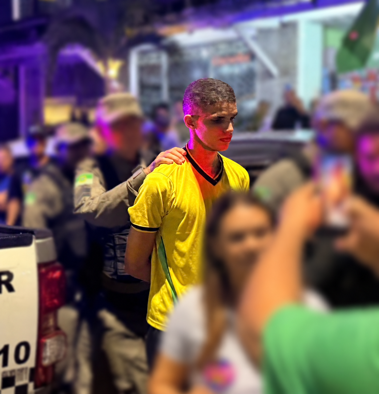 Militante de esquerda teria se infiltrado em manifestação para atacar Rogério Marinho com ovo