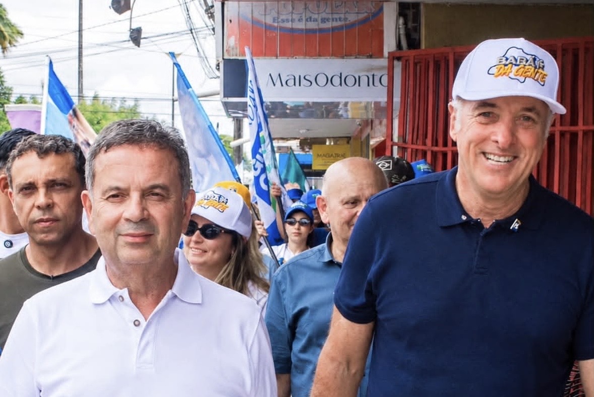 Rogério Marinho pede primeiro voto da direita em Coronel Hélio e reforça parceria com Styvenson