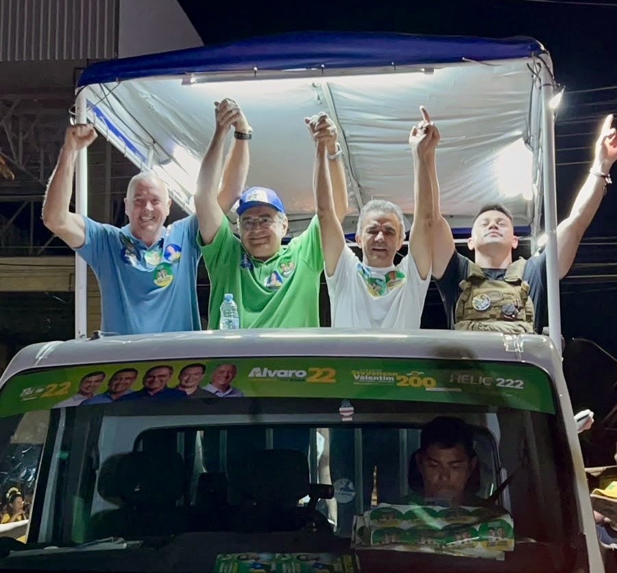 Álvaro Dias e Coronel Hélio participam de motociata dos “Elementos” e fortalecem campanha em Mossoró