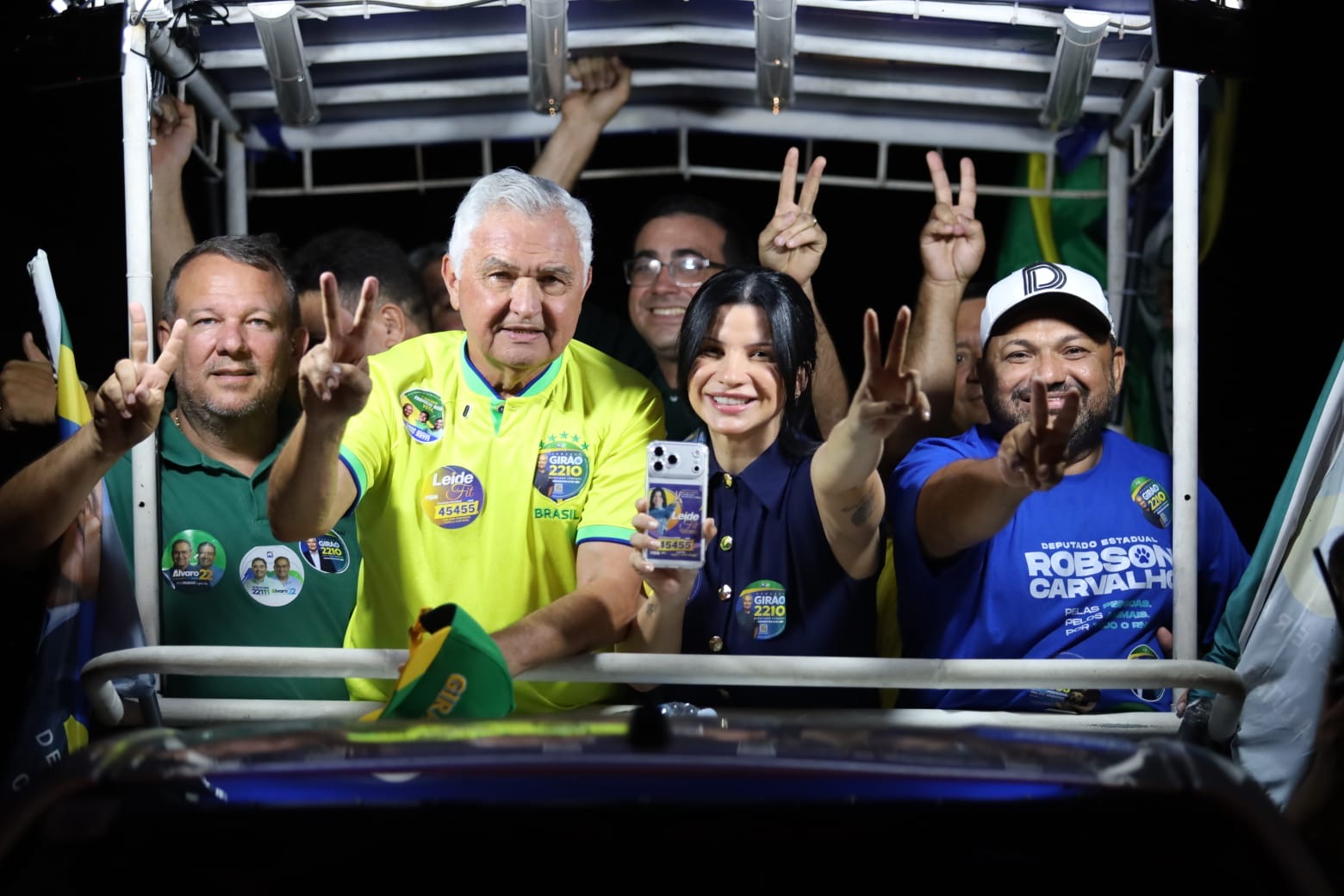 General Girão encerra giro pelo Seridó com maior carreata da história de Caicó e mobilização histórica em Parelhas