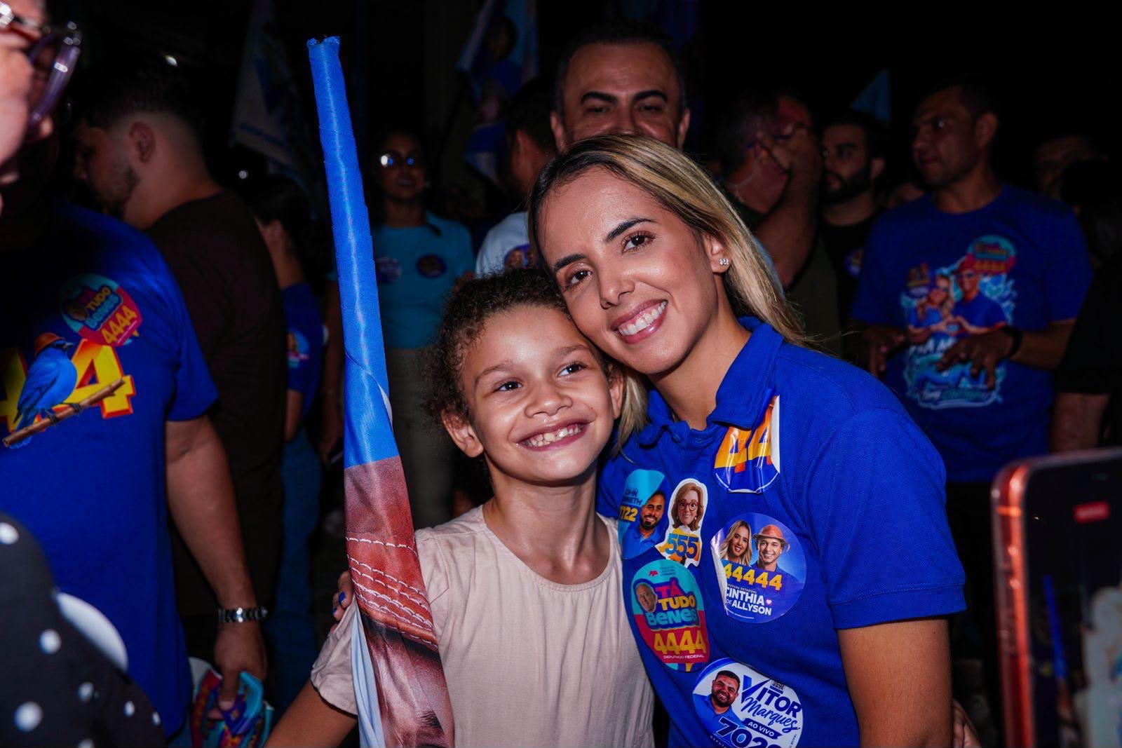 Cinthia de Allyson é a mulher mais citada e chega ao top 3 em nova pesquisa para deputada estadual