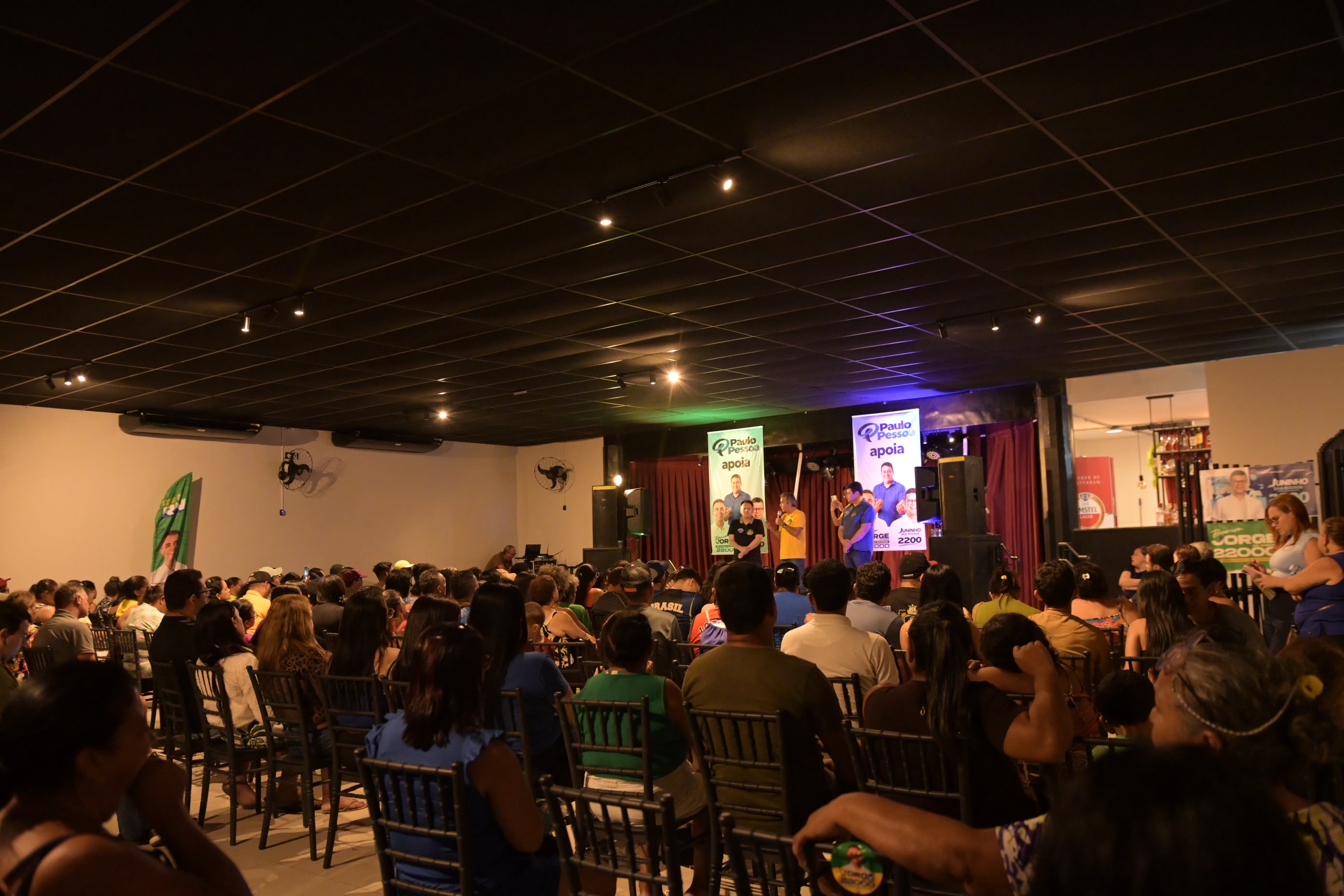 Natal mostra força de Jorge do Rosário em noite de mobilização