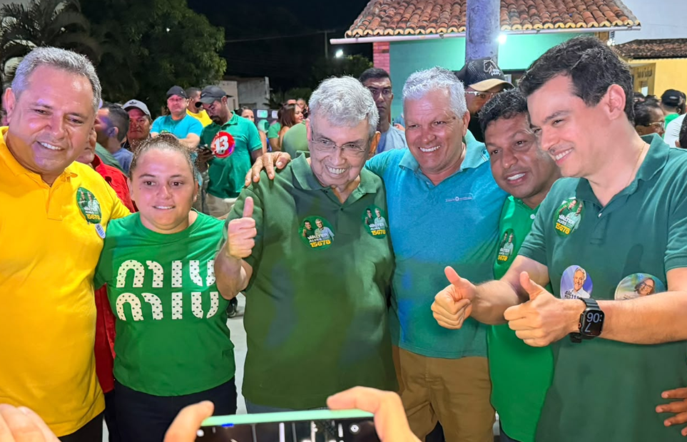 Walter Alves e Garibaldi percorrem cinco municípios e reforçam agenda na reta final da campanha