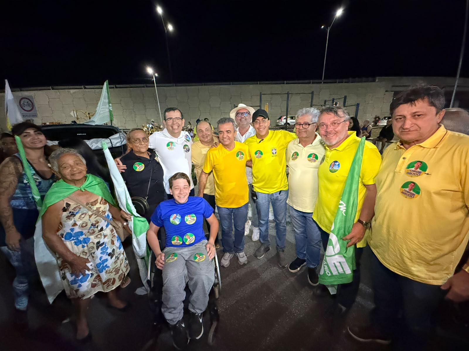 Jorge realiza grande carreata em Parnamirim