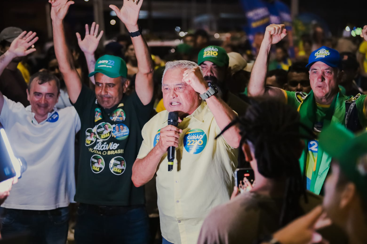 General Girão se destaca como direita raiz na histórica Carreata da Liberdade em apoio a Flávio Bolsonaro em Mossoró