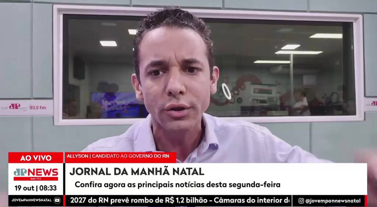 “O povo quer mudança”, diz Allyson ao reforçar bolsa para estudantes, isenção de IPVA para motos e terceira ponte