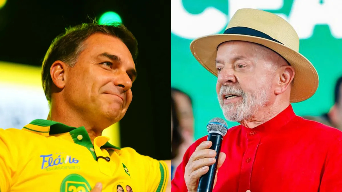 ALFA INTELIGÊNCIA: Flávio tem 52% dos votos válidos contra 48% de Lula no 2º turno
