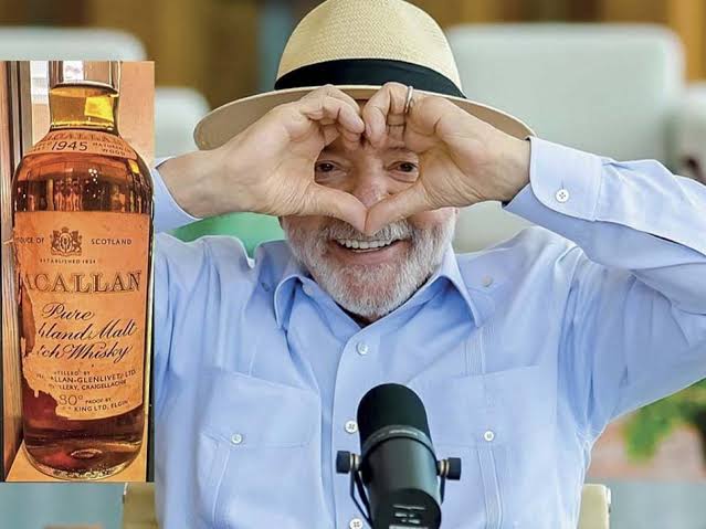 Mensagens apontam que Vorcaro encomendou uísque de R$ 500 mil para presentear Lula